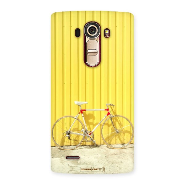 Yellow Cycle Classic Back Case for LG G4