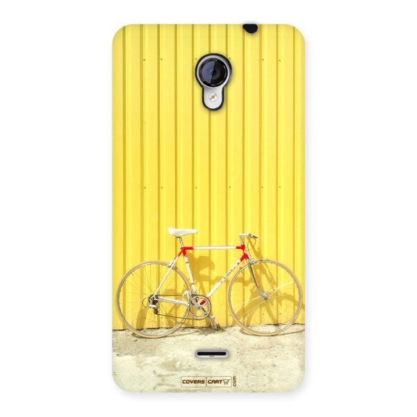 Yellow Cycle Classic Back Case for Micromax Unite 2 A106