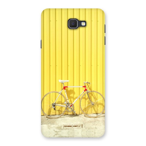 Yellow Cycle Classic Back Case for Samsung Galaxy J7 Prime