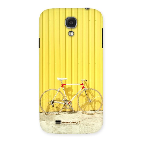 Yellow Cycle Classic Back Case for Samsung Galaxy S4
