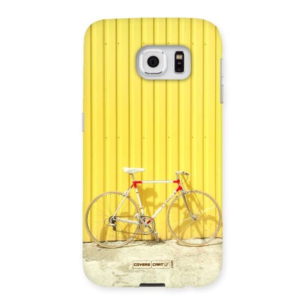 Yellow Cycle Classic Back Case for Samsung Galaxy S6