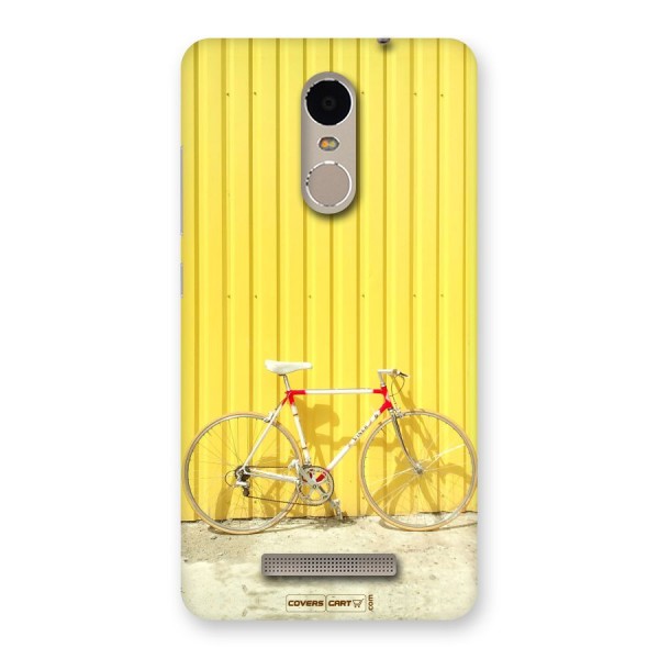 Yellow Cycle Classic Back Case for Xiaomi Redmi Note 3