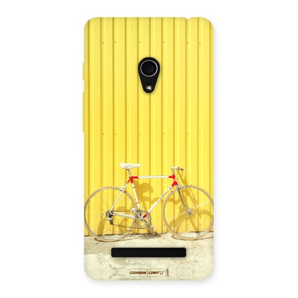 Yellow Cycle Classic Back Case for Zenfone 5