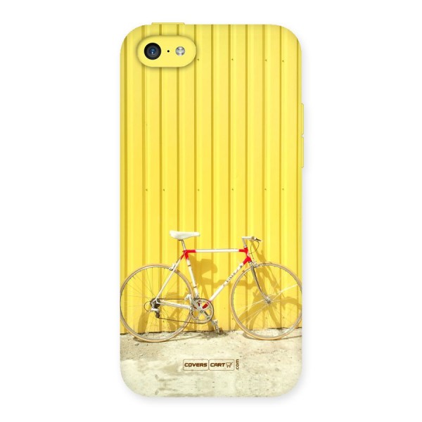 Yellow Cycle Classic Back Case for iPhone 5C