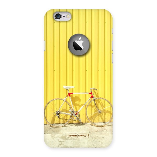 Yellow Cycle Classic Back Case for iPhone 6 Logo Cut