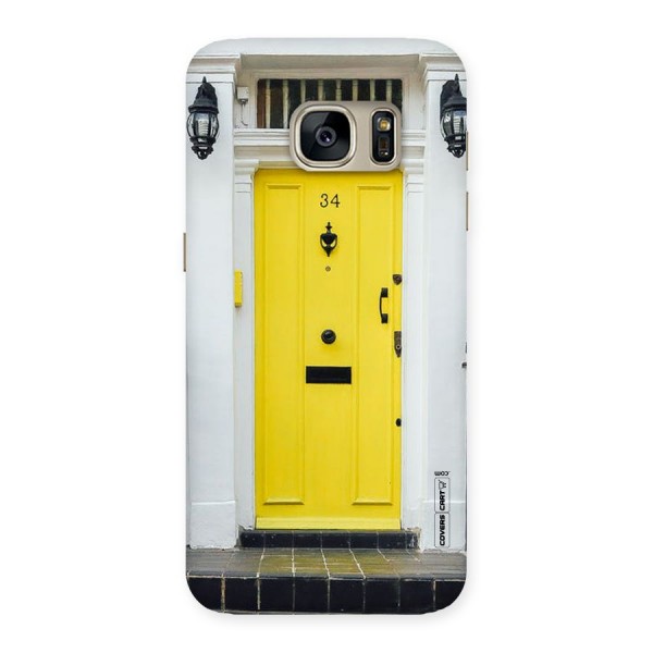 Yellow Door Back Case for Galaxy S7