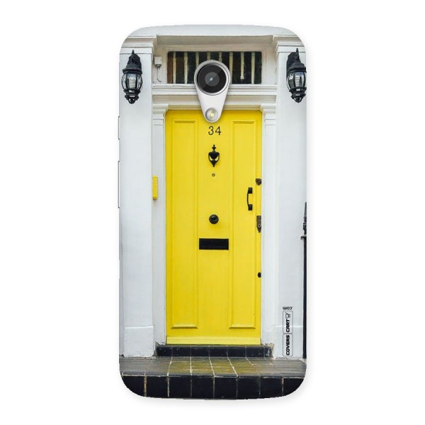 Yellow Door Back Case for Moto G 2nd Gen