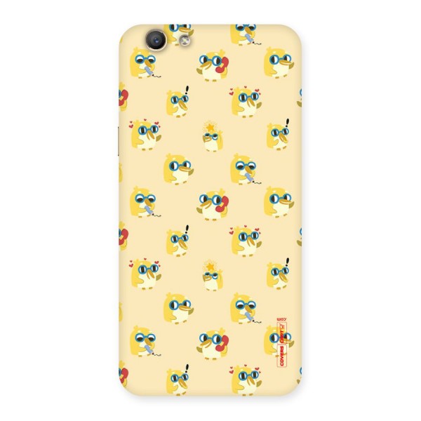 Yellow Parrot Back Case for Oppo F1s