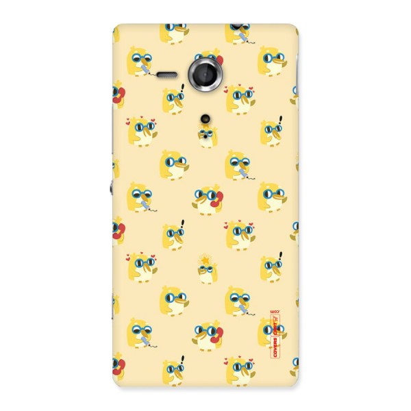 Yellow Parrot Back Case for Sony Xperia SP