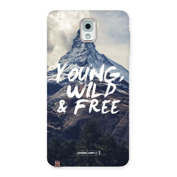 Young Wild and Free Back Case for Galaxy Note 3