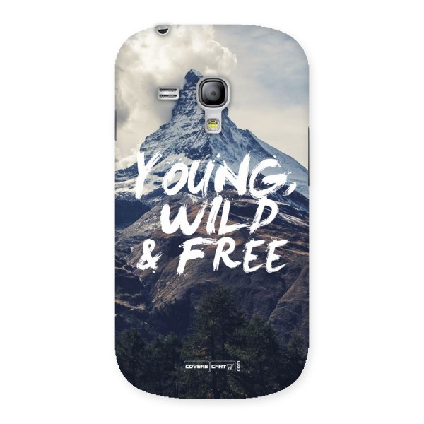 Young Wild and Free Back Case for Galaxy S3 Mini