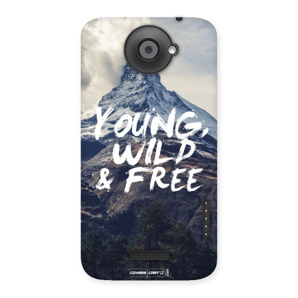 Young Wild and Free Back Case for HTC One X