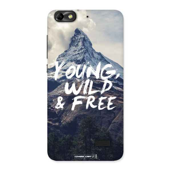 Young Wild and Free Back Case for Honor 4C