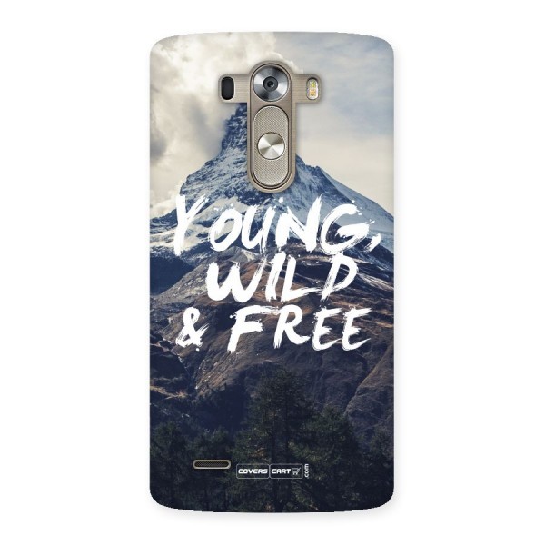 Young Wild and Free Back Case for LG G3