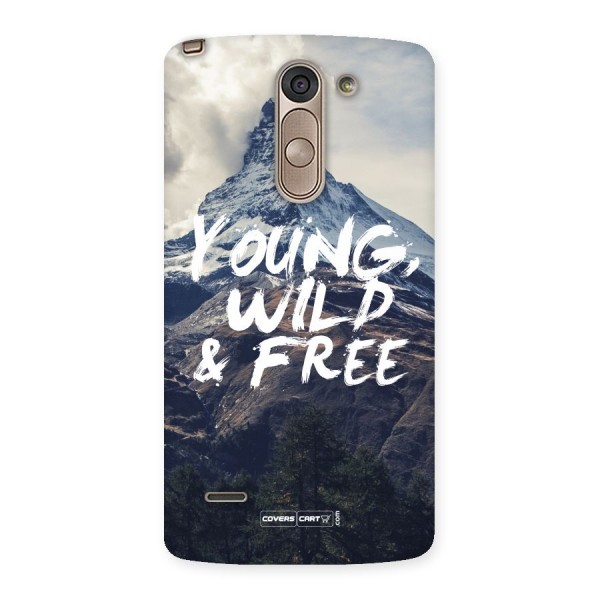 Young Wild and Free Back Case for LG G3 Stylus