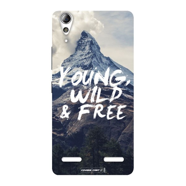 Young Wild and Free Back Case for Lenovo A6000