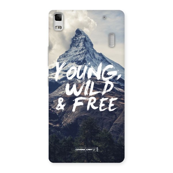 Young Wild and Free Back Case for Lenovo A7000