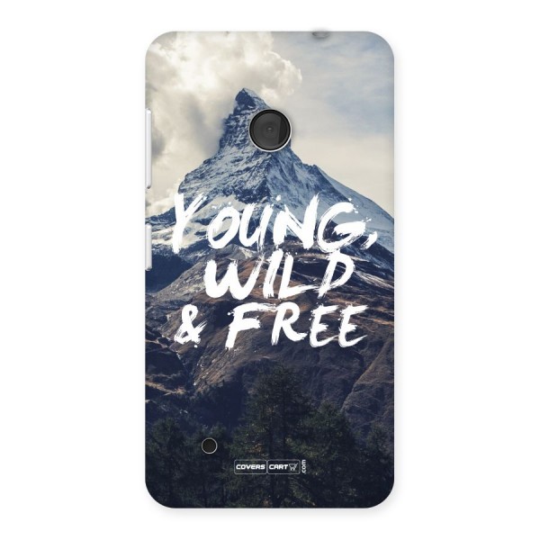 Young Wild and Free Back Case for Lumia 530