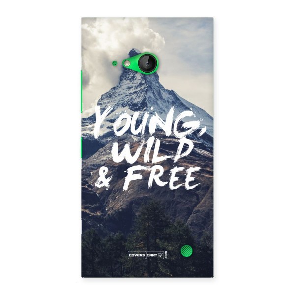 Young Wild and Free Back Case for Lumia 730