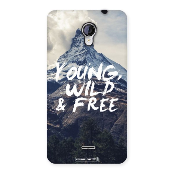 Young Wild and Free Back Case for Micromax Unite 2 A106