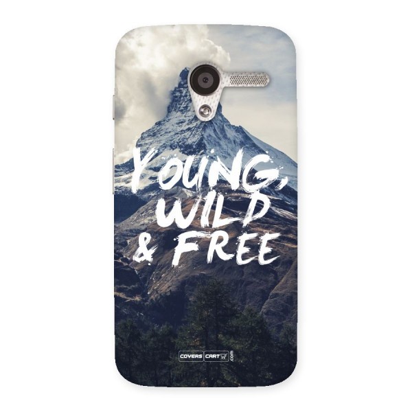 Young Wild and Free Back Case for Moto X