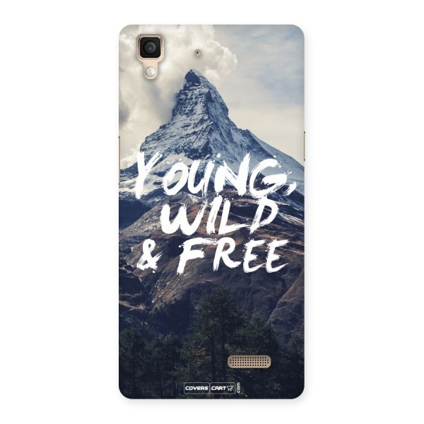 Young Wild and Free Back Case for Oppo R7