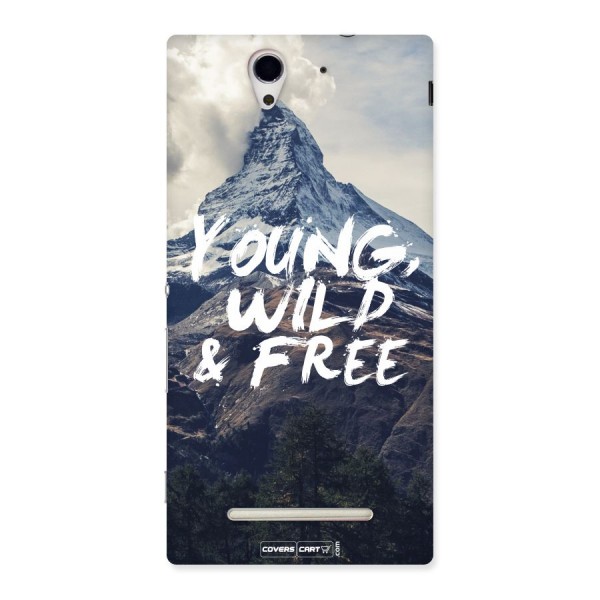 Young Wild and Free Back Case for Sony Xperia C3