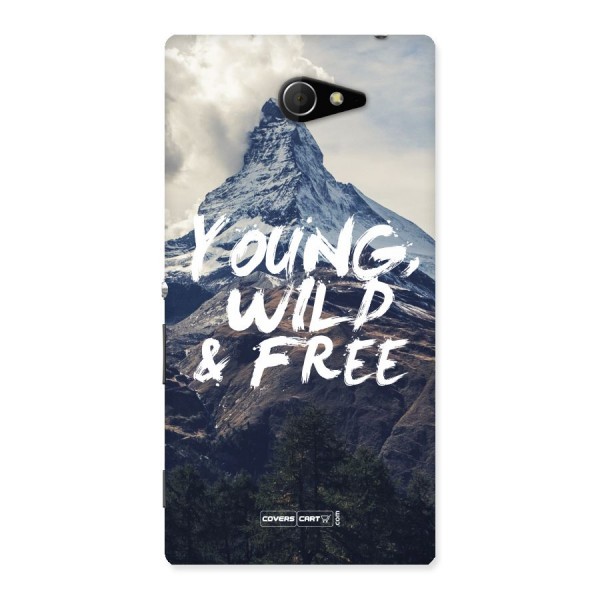 Young Wild and Free Back Case for Sony Xperia M2