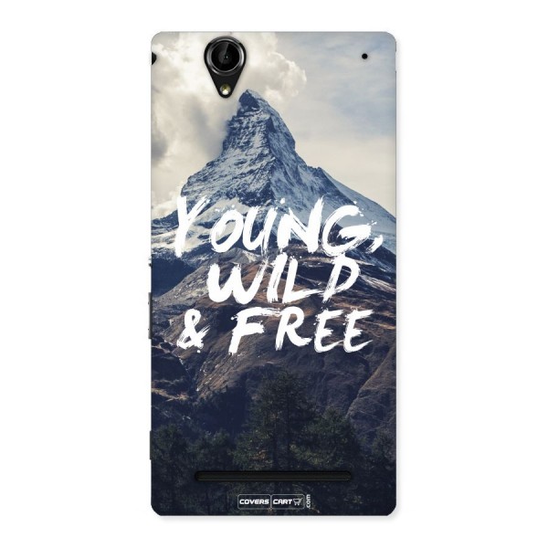 Young Wild and Free Back Case for Sony Xperia T2