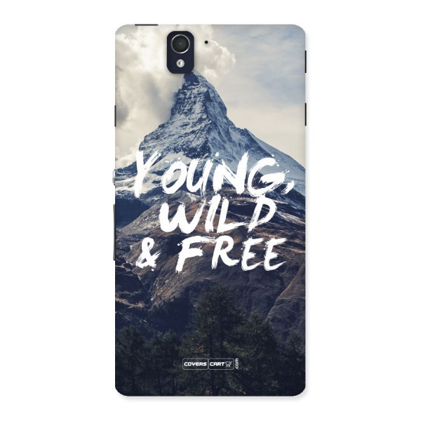 Young Wild and Free Back Case for Sony Xperia Z