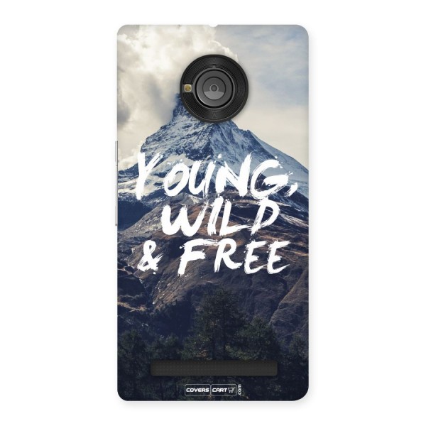 Young Wild and Free Back Case for Yu Yuphoria