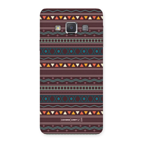Classic Aztec Pattern Back Case for Galaxy A3