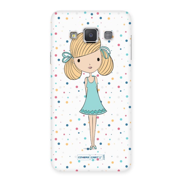 Cute Girl Back Case for Galaxy A3