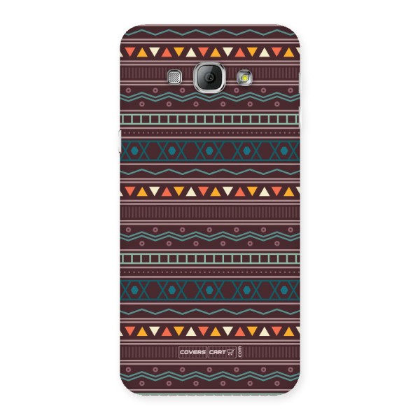 Classic Aztec Pattern Back Case for Galaxy A8