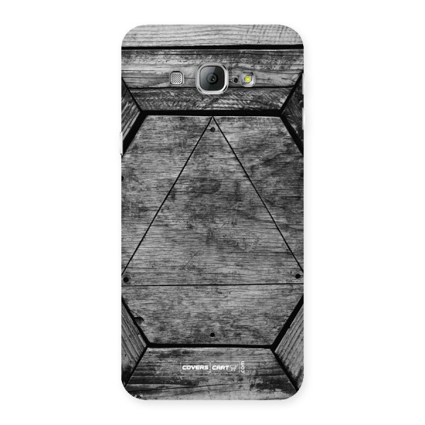 Wooden Hexagon Back Case for Galaxy A8