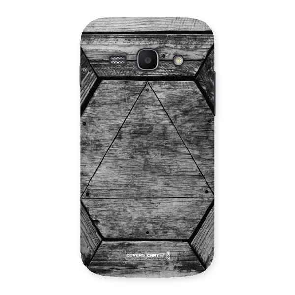 Wooden Hexagon Back Case for Galaxy Ace3