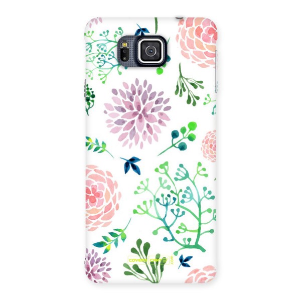 Fresh Floral Back Case for Galaxy Alpha