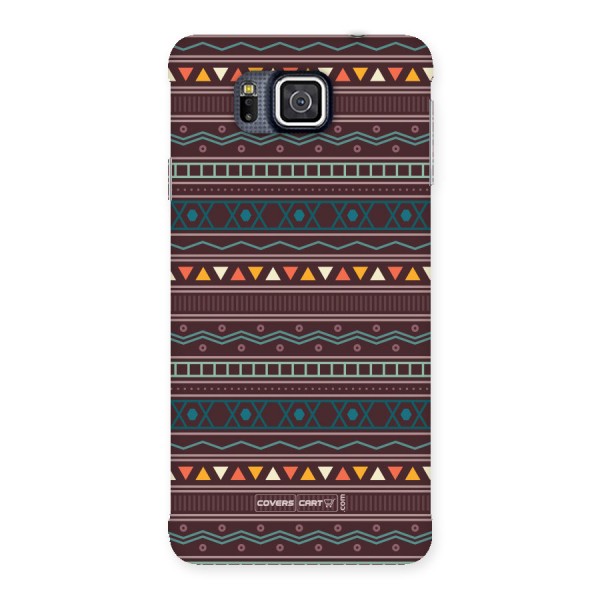 Classic Aztec Pattern Back Case for Galaxy Alpha