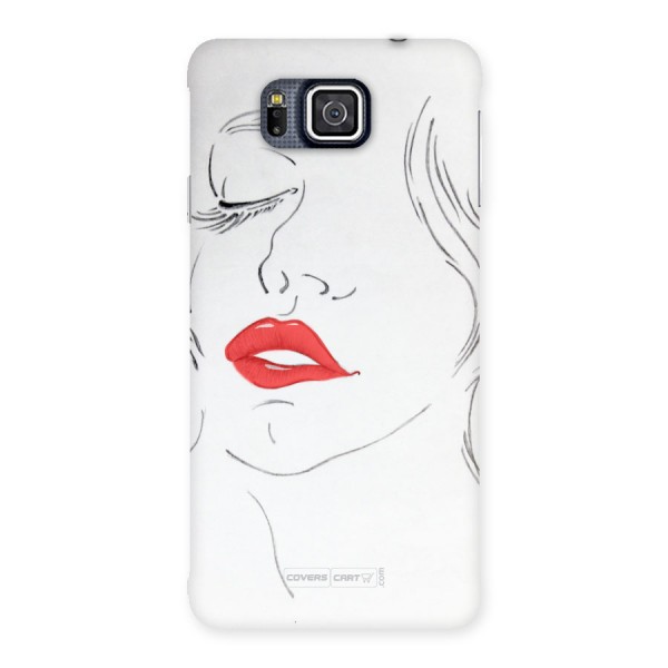 Classy Girl Back Case for Galaxy Alpha