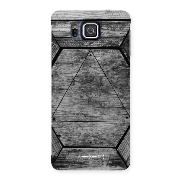 Wooden Hexagon Back Case for Galaxy Alpha