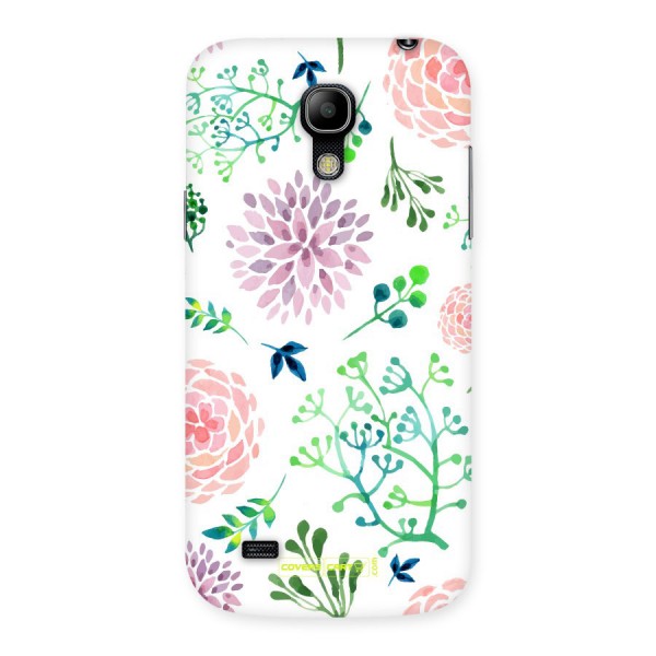 Fresh Floral Back Case for S4 Mini