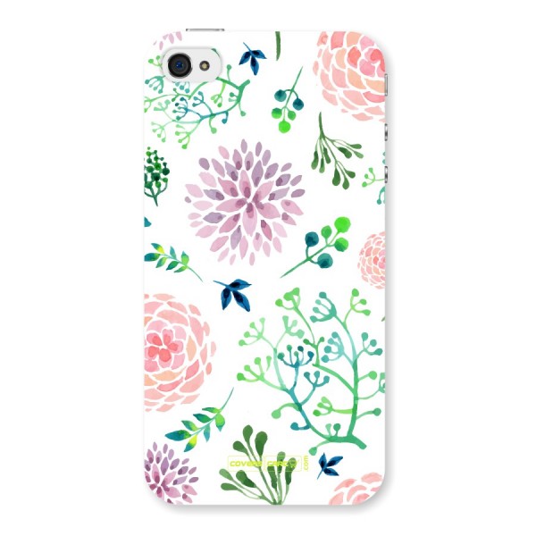 Fresh Floral Back Case for iPhone 4/4s