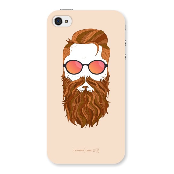 Man in Beard Back Case for iPhone 4/4S