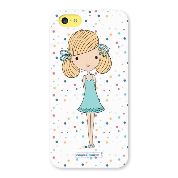 Cute Girl Back Case for iPhone 5C