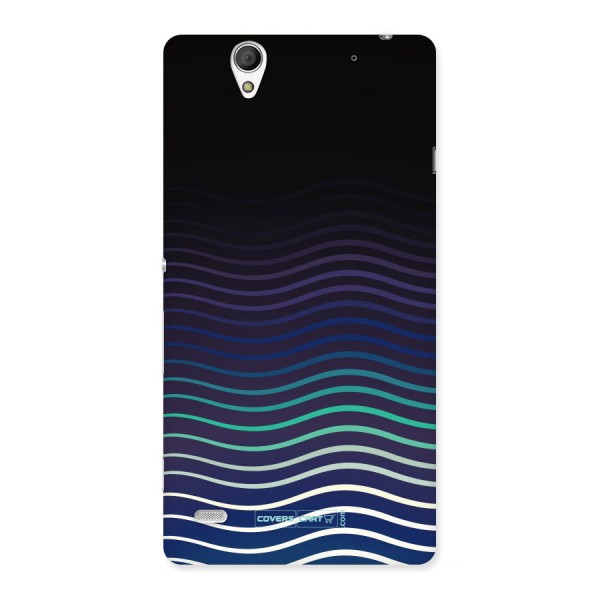 Wavy Stripes Back Case for Xperia C4