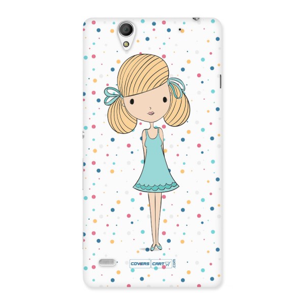 Cute Girl Back Case for Xperia C4