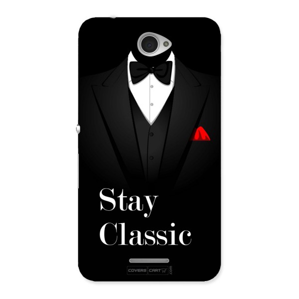 Stay Classic Back Case for Xperia E4