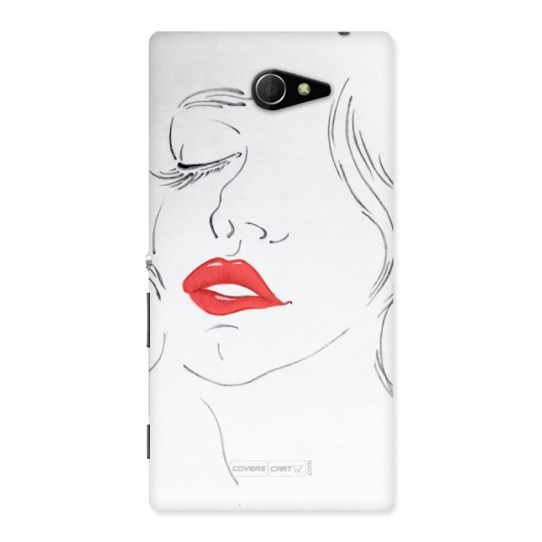 Classy Girl Back Case for Xperia M2