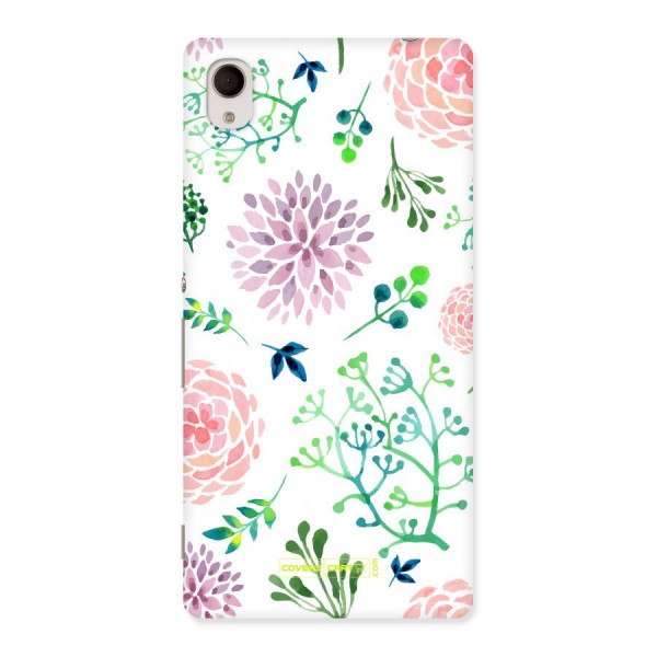 Fresh Floral Back Case for Xperia M4