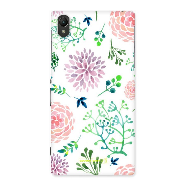 Fresh Floral Back Case for Xperia Z1
